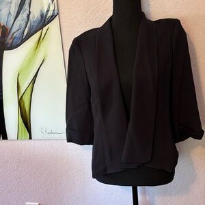 women’s black blazer size medium